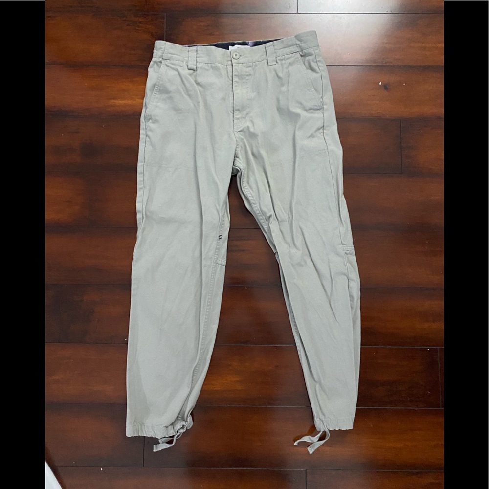 Tavik chino pants. Men’s 32 x 30. Drawstring leg openings.